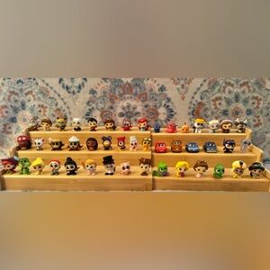 Disney Doorables Mixed Older Series Lot of 45 Beauty & The Beast Little Mermaid